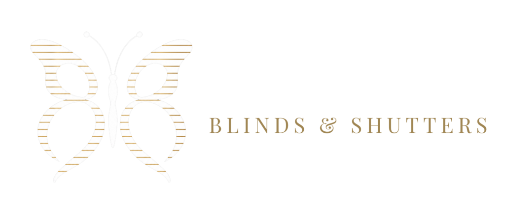 Bridgeland Blinds and Shutters Main Logo on a Black Background