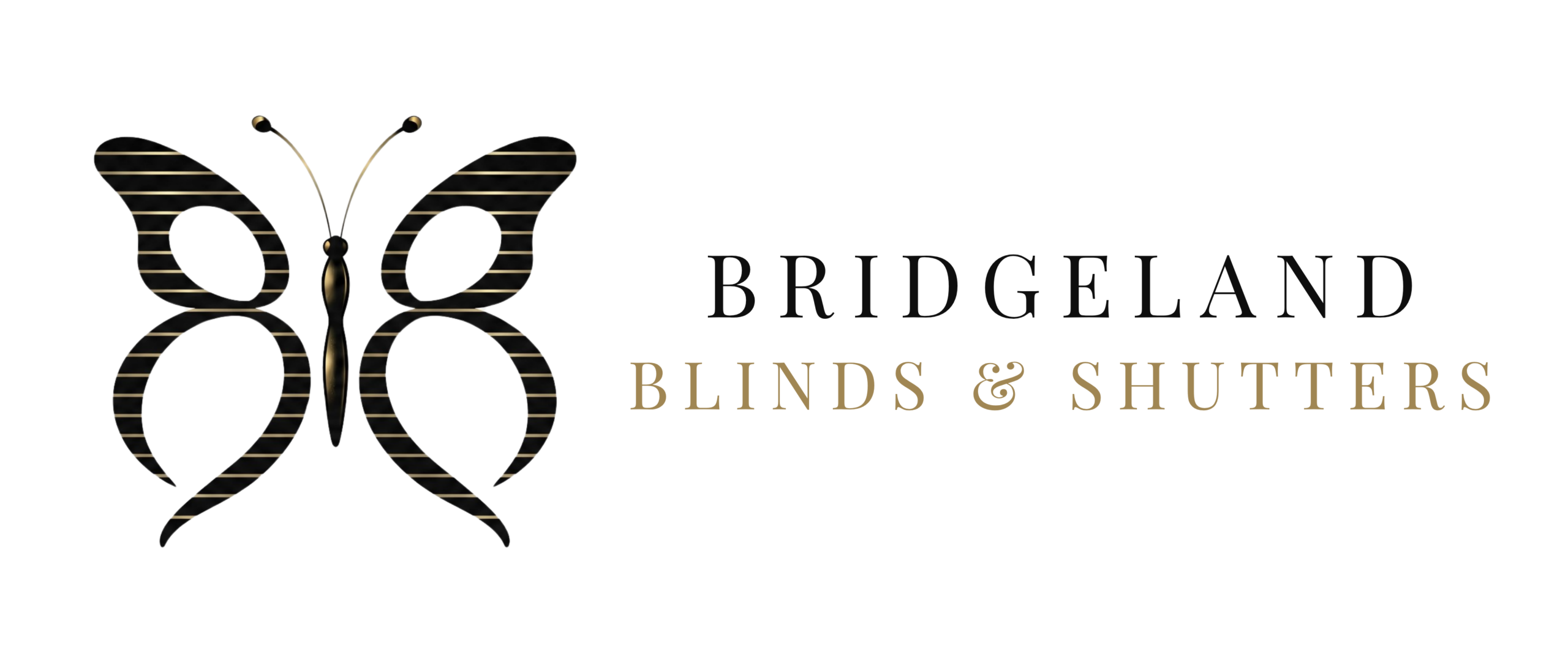 Bridgeland Blinds and Shutters Main Logo on White Background
